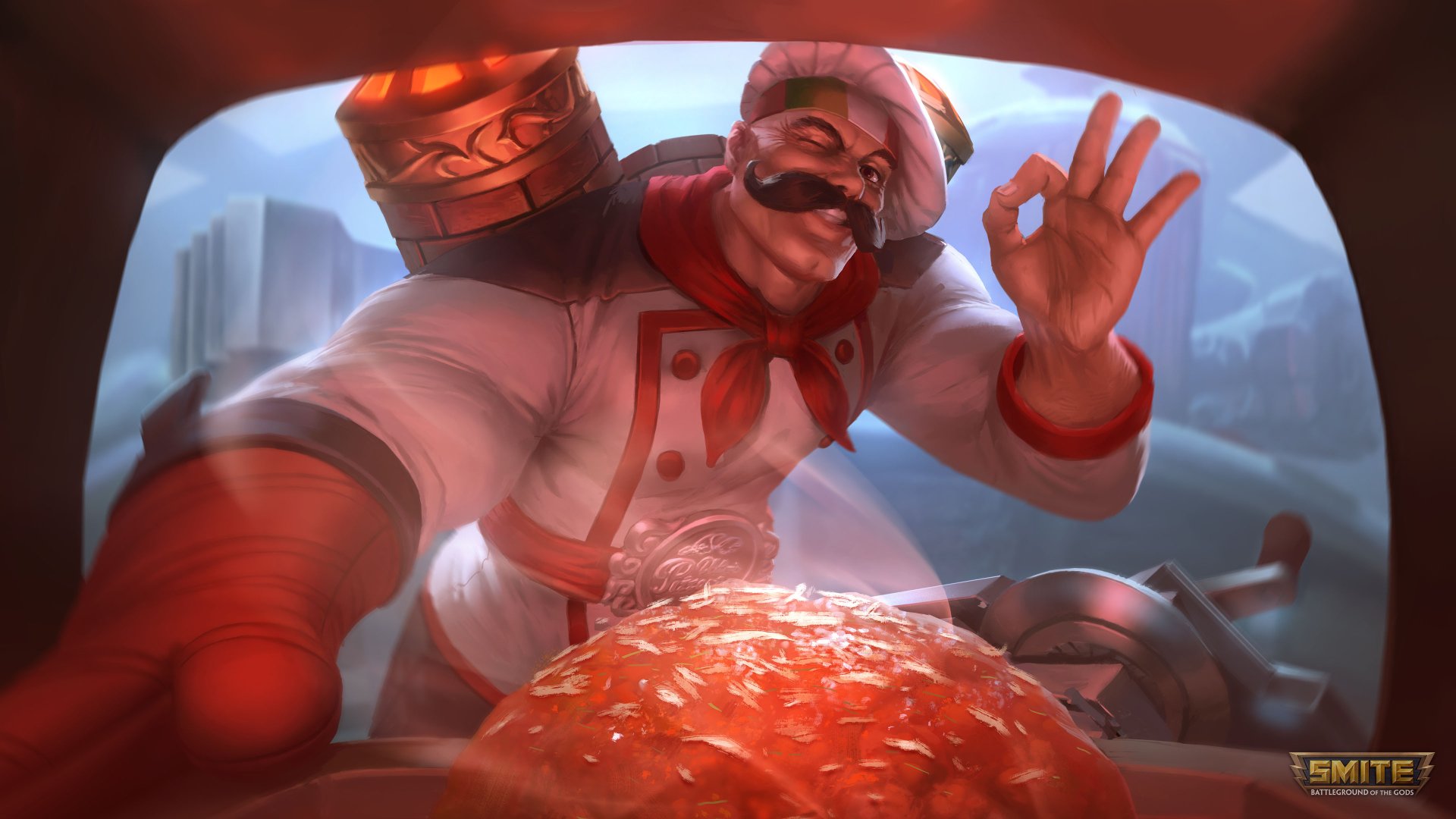 Download Vulcan (Smite) Video Game Smite 4k Ultra HD Wallpaper