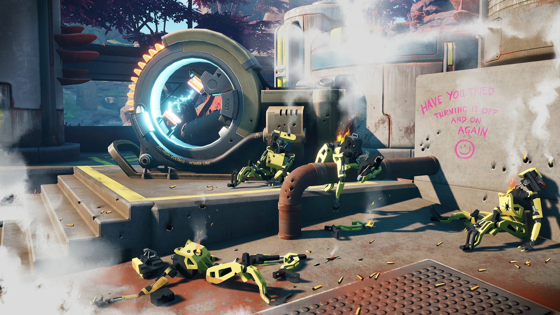 Download Video Game The Cycle HD Wallpaper