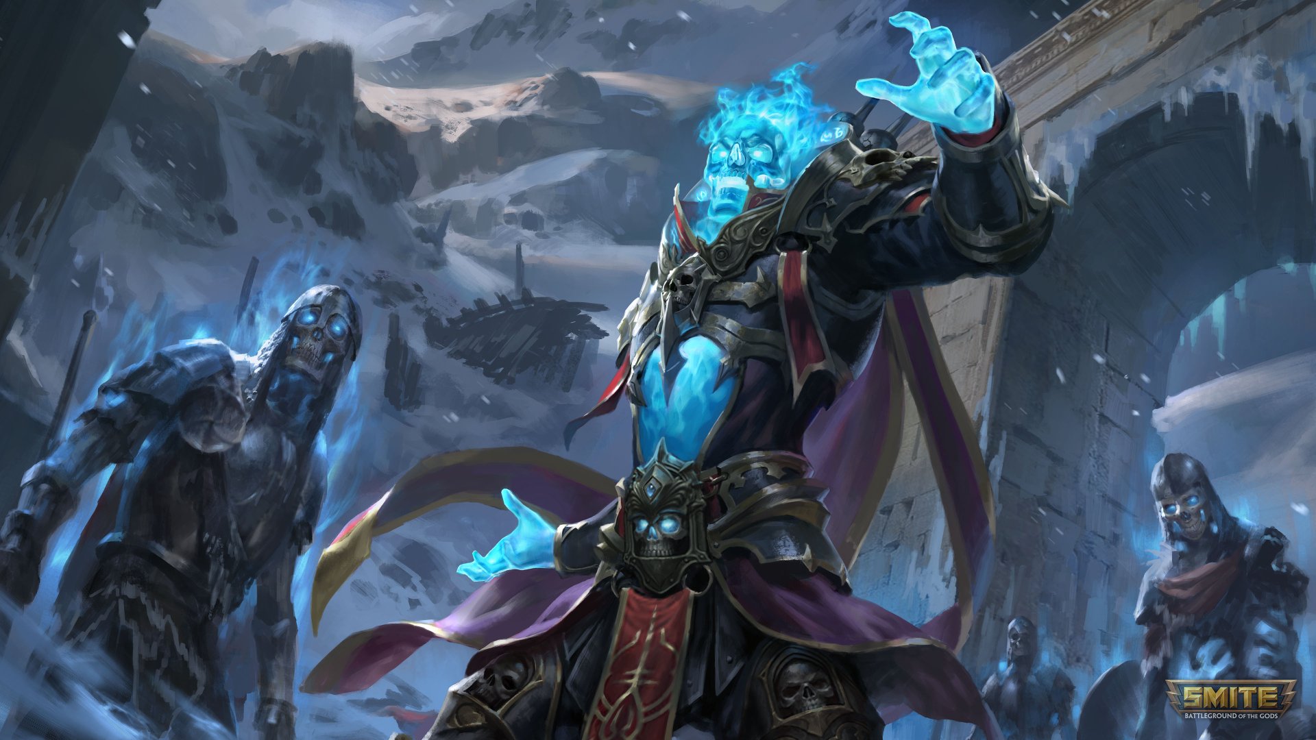 Download Merlin (Smite) Video Game Smite 4k Ultra HD Wallpaper