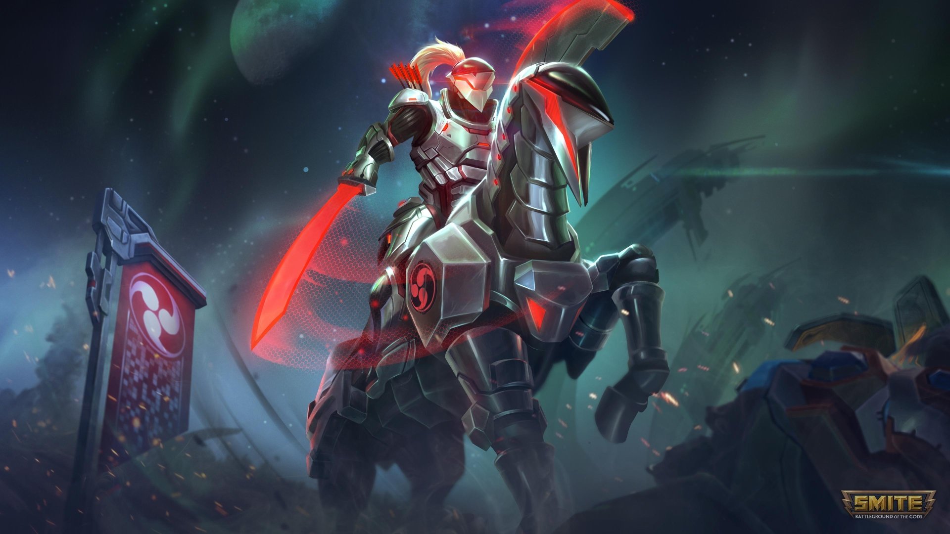 Download Hachiman (Smite) Video Game Smite 4k Ultra HD Wallpaper