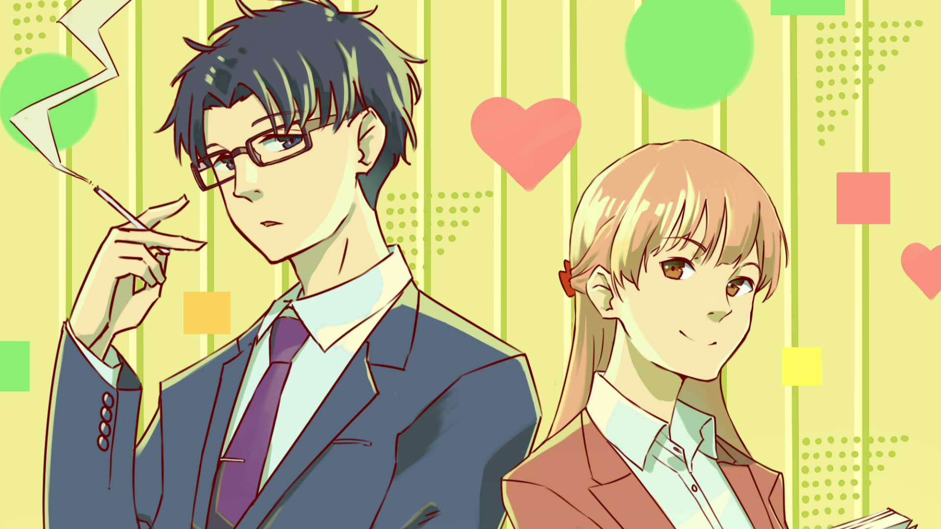 Download Hirotaka Nifuji Narumi Momose Anime Wotaku Ni Koi Wa