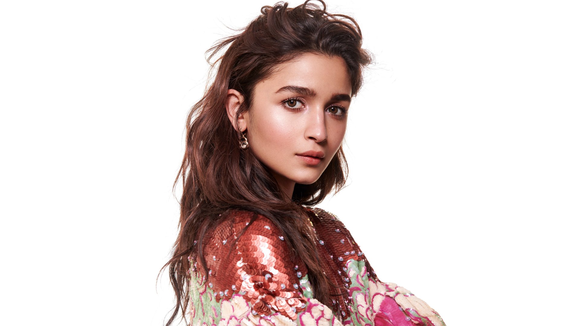 Download Face Singer Brown Eyes Bollywood Brunette Actress Indian Celebrity Alia Bhatt 4k Ultra
