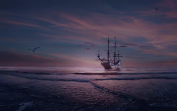 The Twilight of SAILING SHIP (帆船の黄昏) thumb-350-1046147.webp