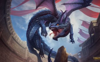 10 Kukulkan Smite 高清壁纸 桌面背景 Wallpaper Abyss