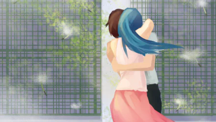 Yuzuki Eba Haruto Kirishima Anime A Town Where You Live HD Desktop Wallpaper | Background Image