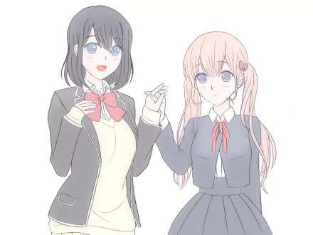 Lilina Sanada Misaki Takasaki Anime Love and Lies HD Desktop Wallpaper | Background Image