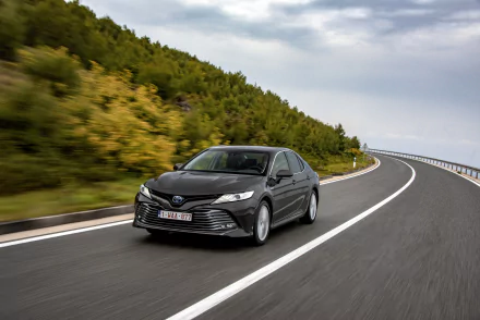 black car compact car car Toyota vehicle Toyota Camry HD Desktop Wallpaper | Background Image