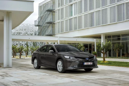 black car compact car car Toyota vehicle Toyota Camry HD Desktop Wallpaper | Background Image