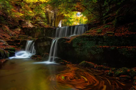 nature Bulgaria river fall waterfall HD Desktop Wallpaper | Background Image