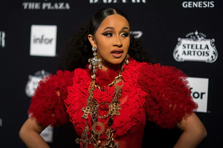 earrings necklace black hair American singer rapper music Cardi B HD Desktop Wallpaper | Background Image