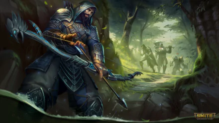 Hachiman (Smite) video game Smite HD Desktop Wallpaper | Background Image