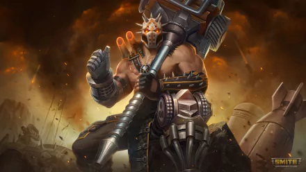 Vulcan (Smite) video game Smite HD Desktop Wallpaper | Background Image
