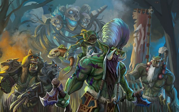 Video Game World Of Warcraft Warcraft Murloc Troll Orc HD Wallpaper | Background Image