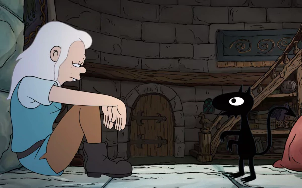 Luci (Disenchantment) Bean (Disenchantment) TV Show Disenchantment HD Desktop Wallpaper | Background Image