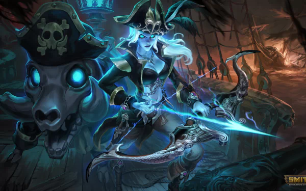 Artemis (Smite) video game Smite HD Desktop Wallpaper | Background Image