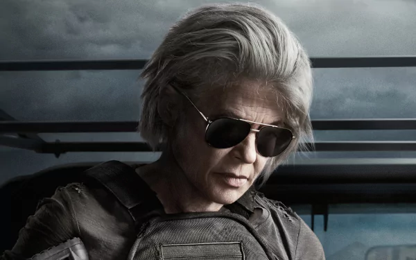 Sarah Connor Linda Hamilton movie Terminator: Dark Fate HD Desktop Wallpaper | Background Image