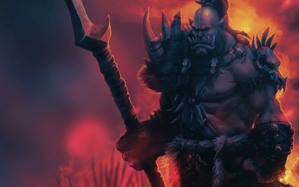 Video Game World Of Warcraft Warcraft Warrior Orc HD Wallpaper | Background Image