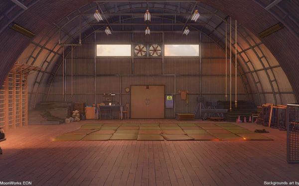 gym Anime room anime room HD Desktop Wallpaper | Background Image