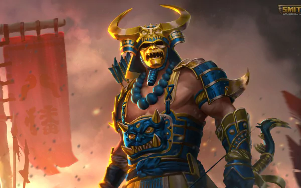 Hachiman (Smite) video game Smite HD Desktop Wallpaper | Background Image
