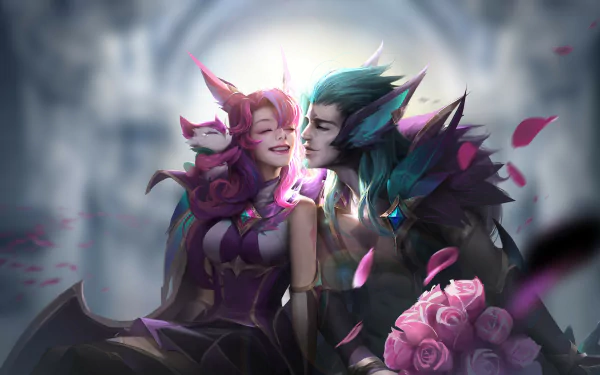  Star Guardian Xayah And Rakan by Wu Wen