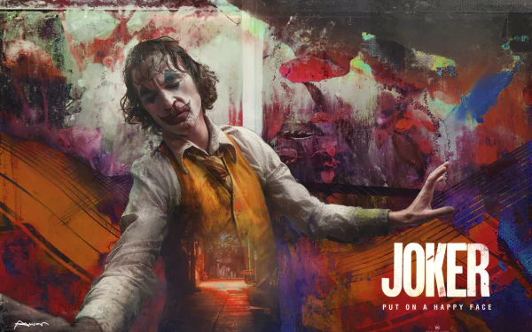 Joaquin Phoenix movie Joker HD Desktop Wallpaper | Background Image