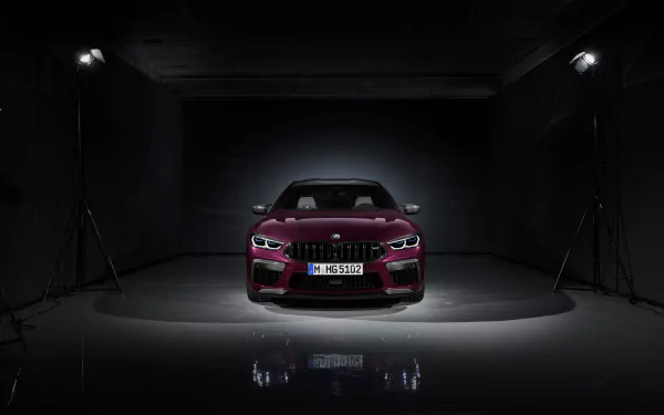 purple car car BMW vehicle BMW M8 HD Desktop Wallpaper | Background Image