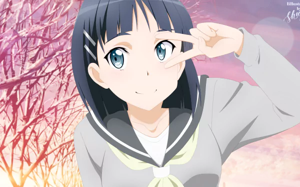 Suguha Kirigaya Anime Sword Art Online HD Desktop Wallpaper | Background Image