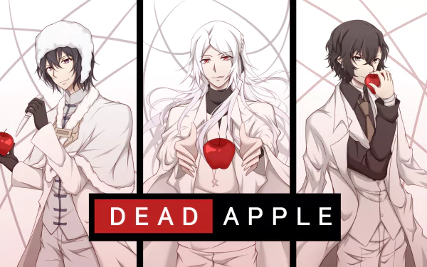 Tatsuhiko Shibusawa Fyodor Dostoyevsky Osamu Dazai Anime Bungou Stray Dogs: Dead Apple HD Desktop Wallpaper | Background Image