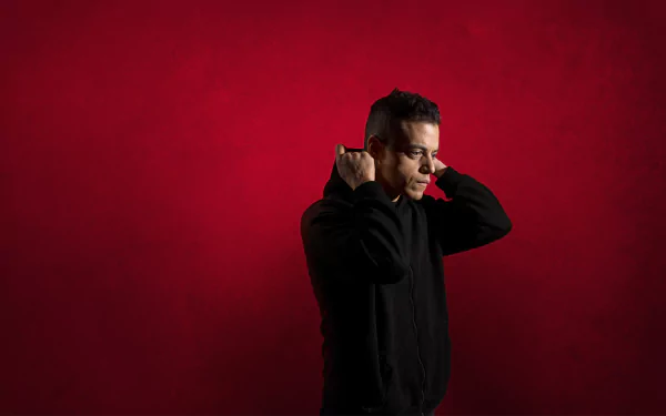 Rami Malek TV Show Mr. Robot HD Desktop Wallpaper | Background Image
