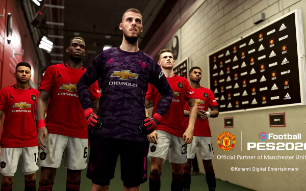 soccer video game eFootball PES 2020 HD Desktop Wallpaper | Background Image