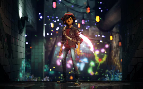 video game Concrete Genie HD Desktop Wallpaper | Background Image