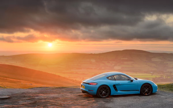 vehicle Porsche 718 Cayman HD Desktop Wallpaper | Background Image