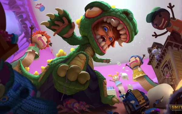 Scylla (Smite) video game Smite HD Desktop Wallpaper | Background Image