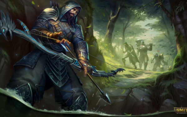 Hachiman (Smite) video game Smite HD Desktop Wallpaper | Background Image