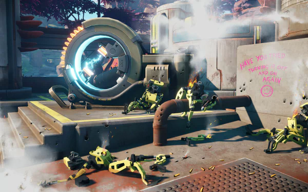 video game The Cycle HD Desktop Wallpaper | Background Image