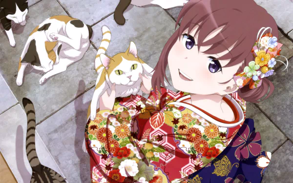 Mio Natsume Anime Just Because! HD Desktop Wallpaper | Background Image