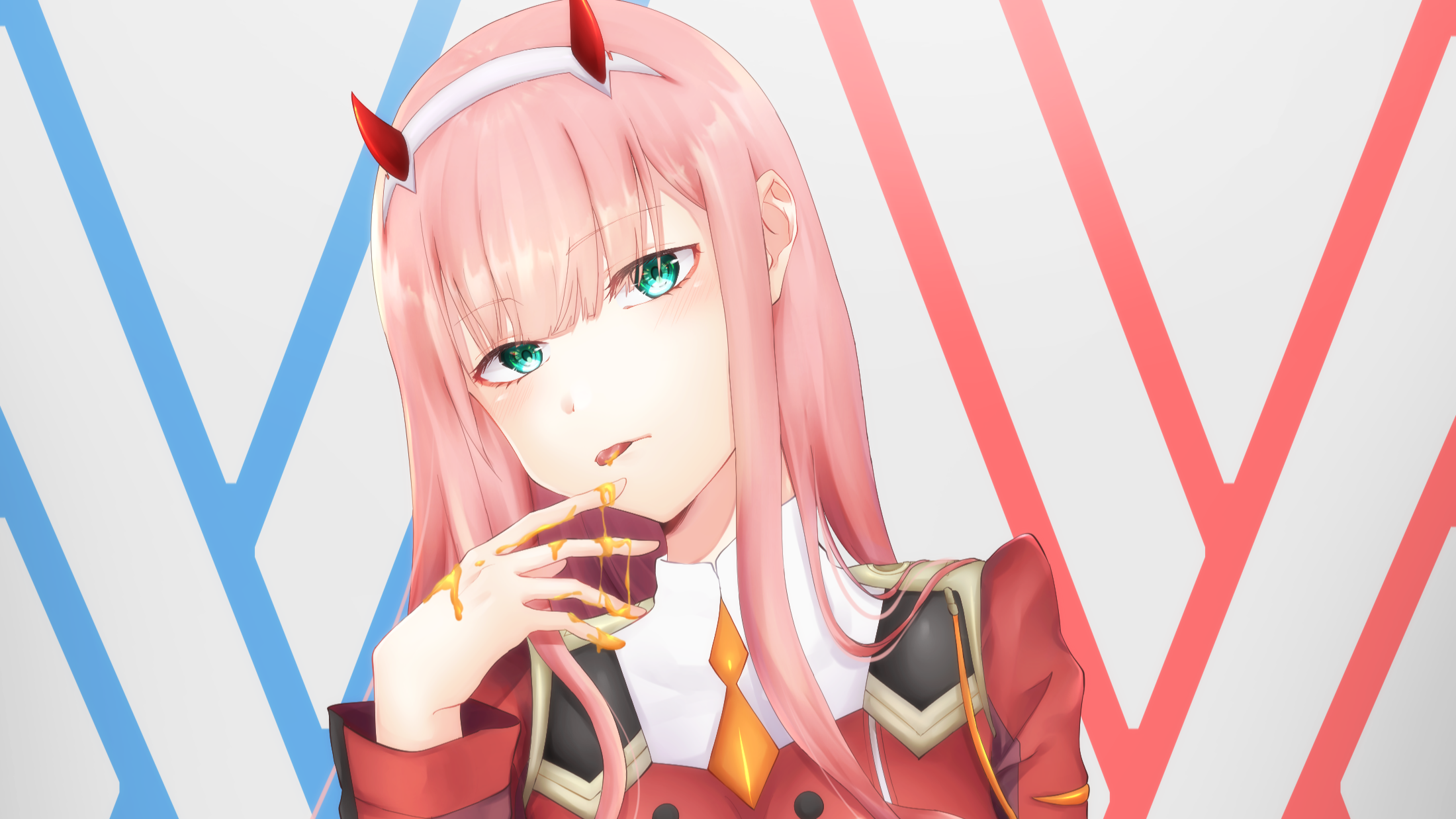 Anime Darling in the FranXX HD Wallpaper by 名倉皚