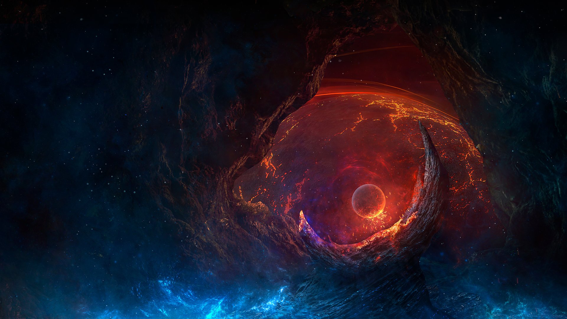 Download Sci Fi Planet 4k Ultra HD Wallpaper | 3840x2160 | Wallpaper Abyss