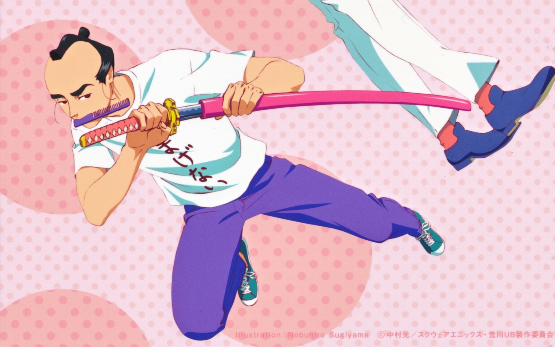 Download Last Samurai (Arakawa Under The Bridge) Anime Arakawa Under The Bridge HD Wallpaper