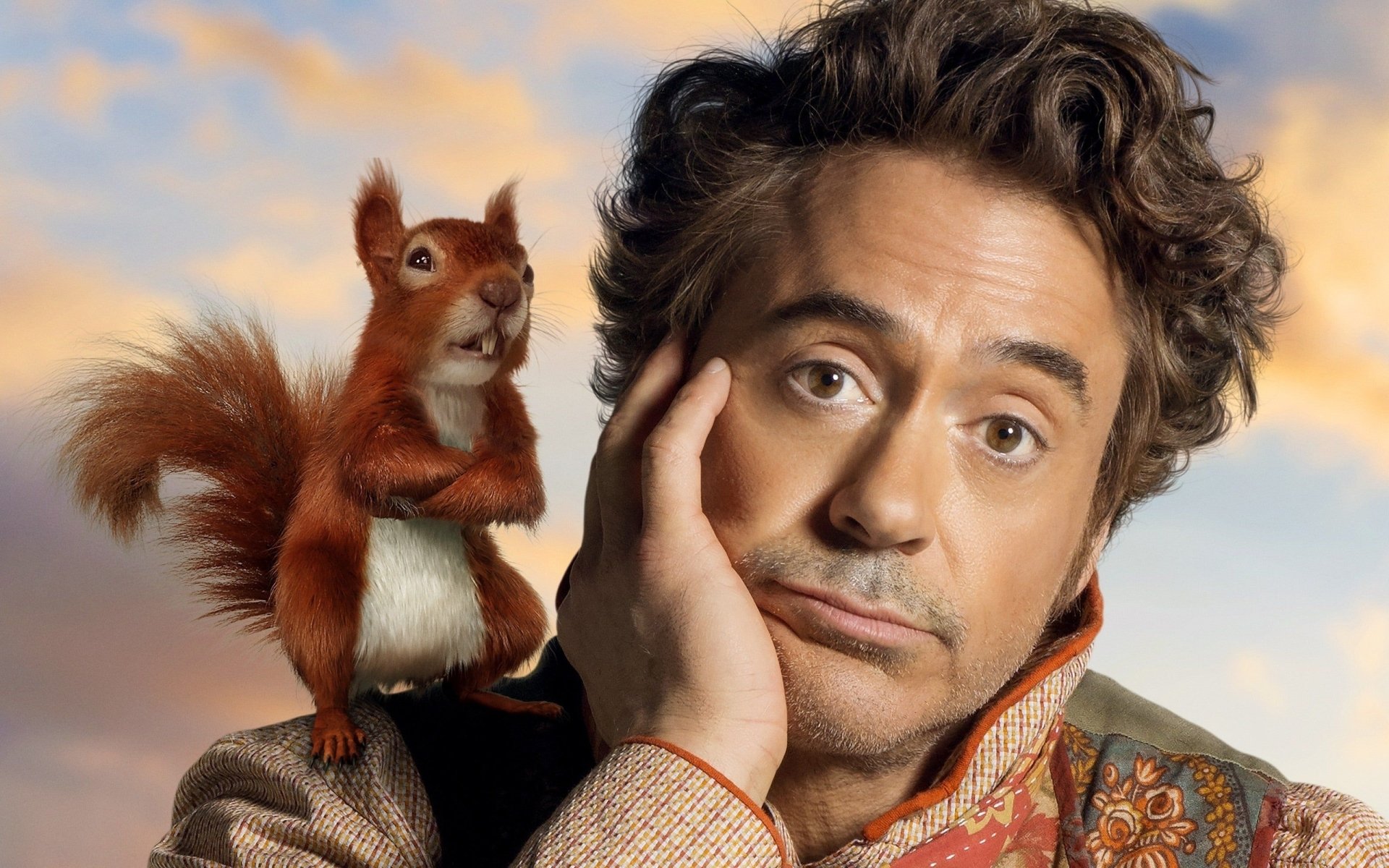 Download Squirrel Robert Downey Jr. Movie Dolittle HD Wallpaper