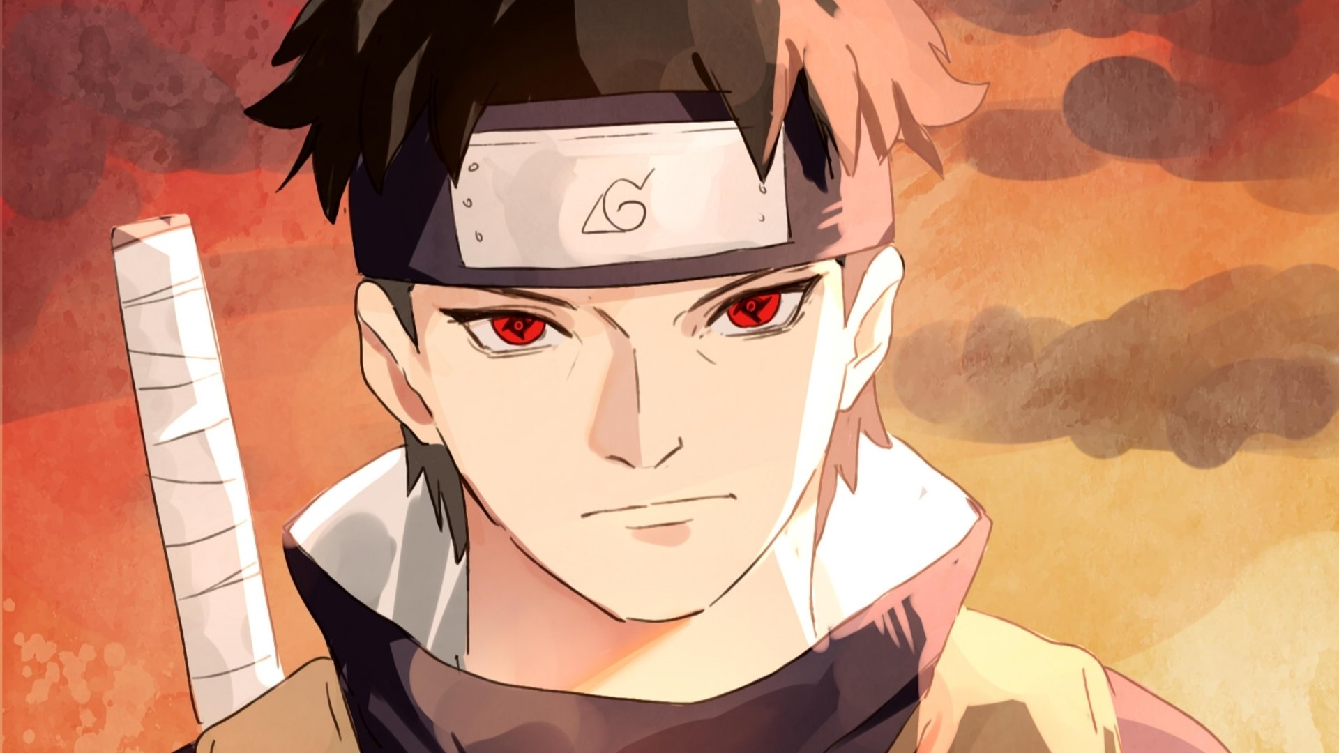 Download Face Red Eyes Shisui Uchiha Anime Naruto HD Wallpaper