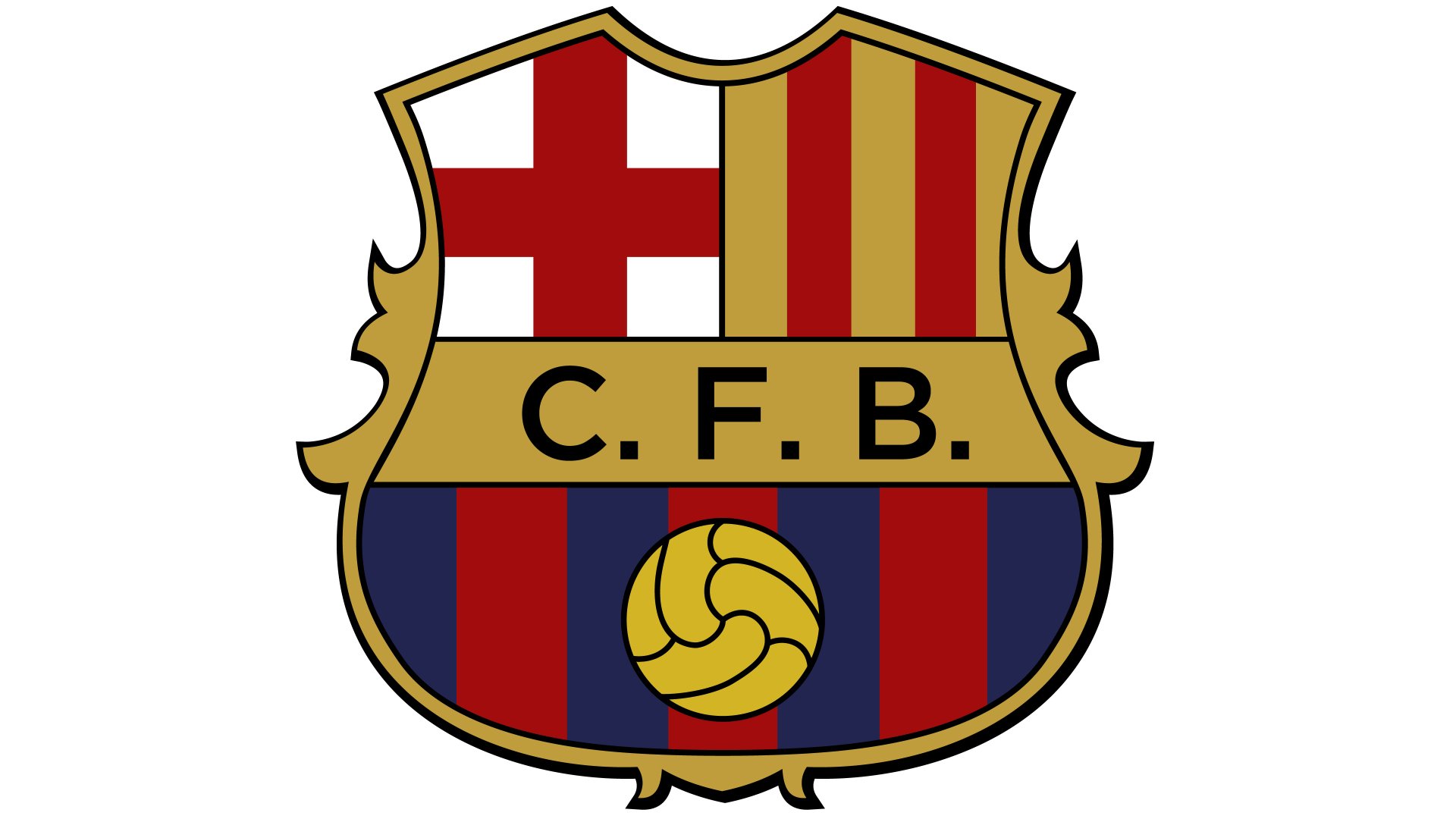 Download Emblem Logo Soccer FC Barcelona Sports 4k Ultra HD Wallpaper