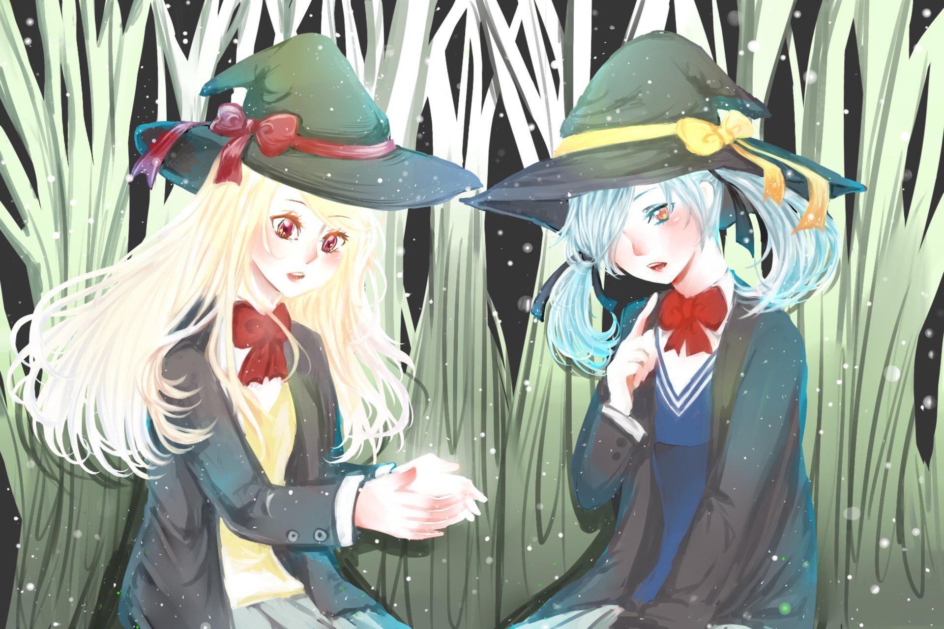 Download Urara Shiraishi Noa Takigawa Anime Yamada-kun And The Seven Witches HD Wallpaper by RONG