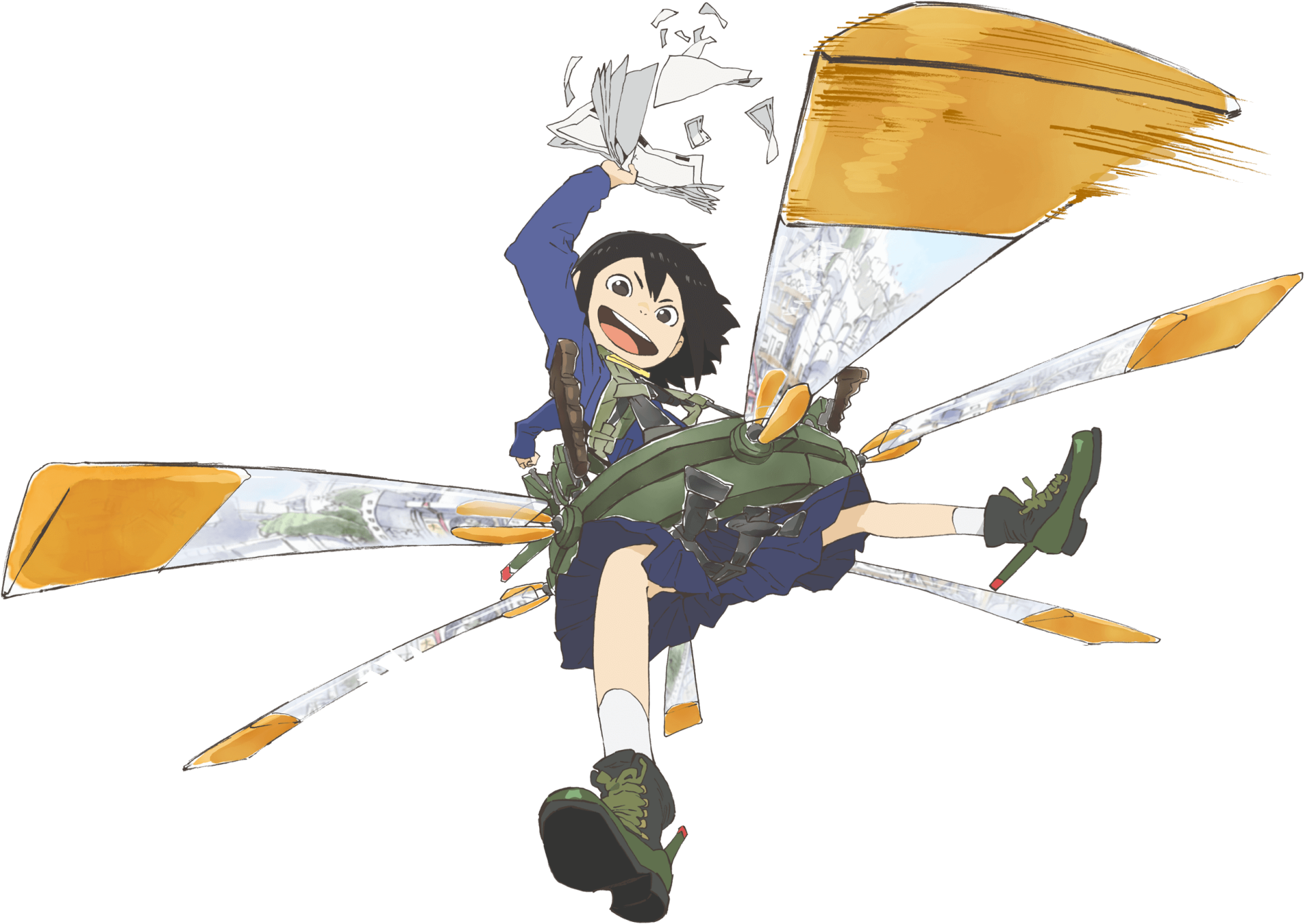 Download Midori Asakusa Anime Hands Off The Motion Pictures Club! HD Wallpaper