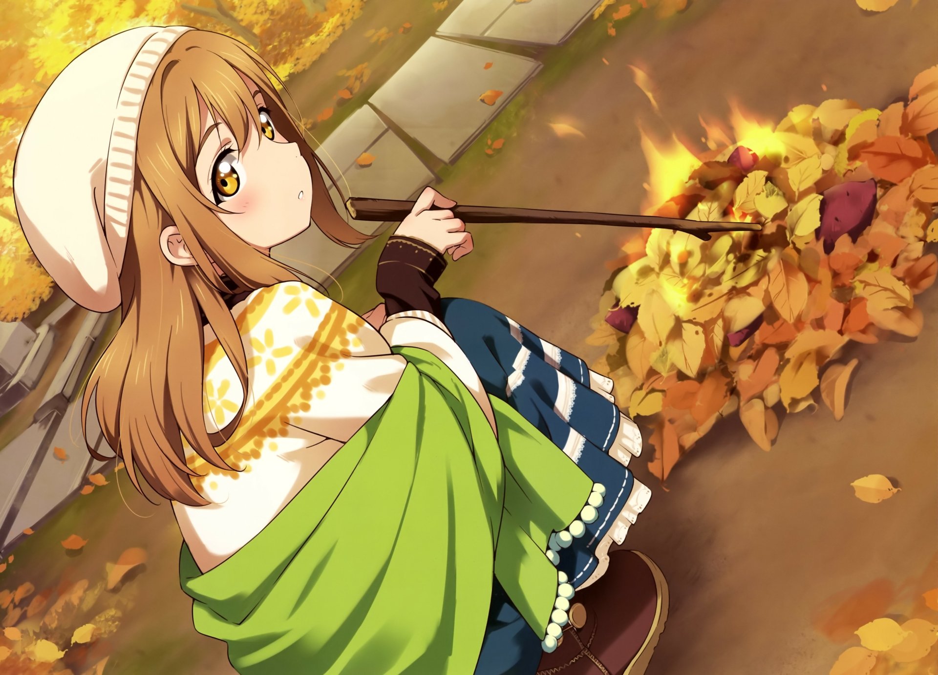 Download Hanamaru Kunikida Anime Love Live! Sunshine!! 4k Ultra HD Wallpaper