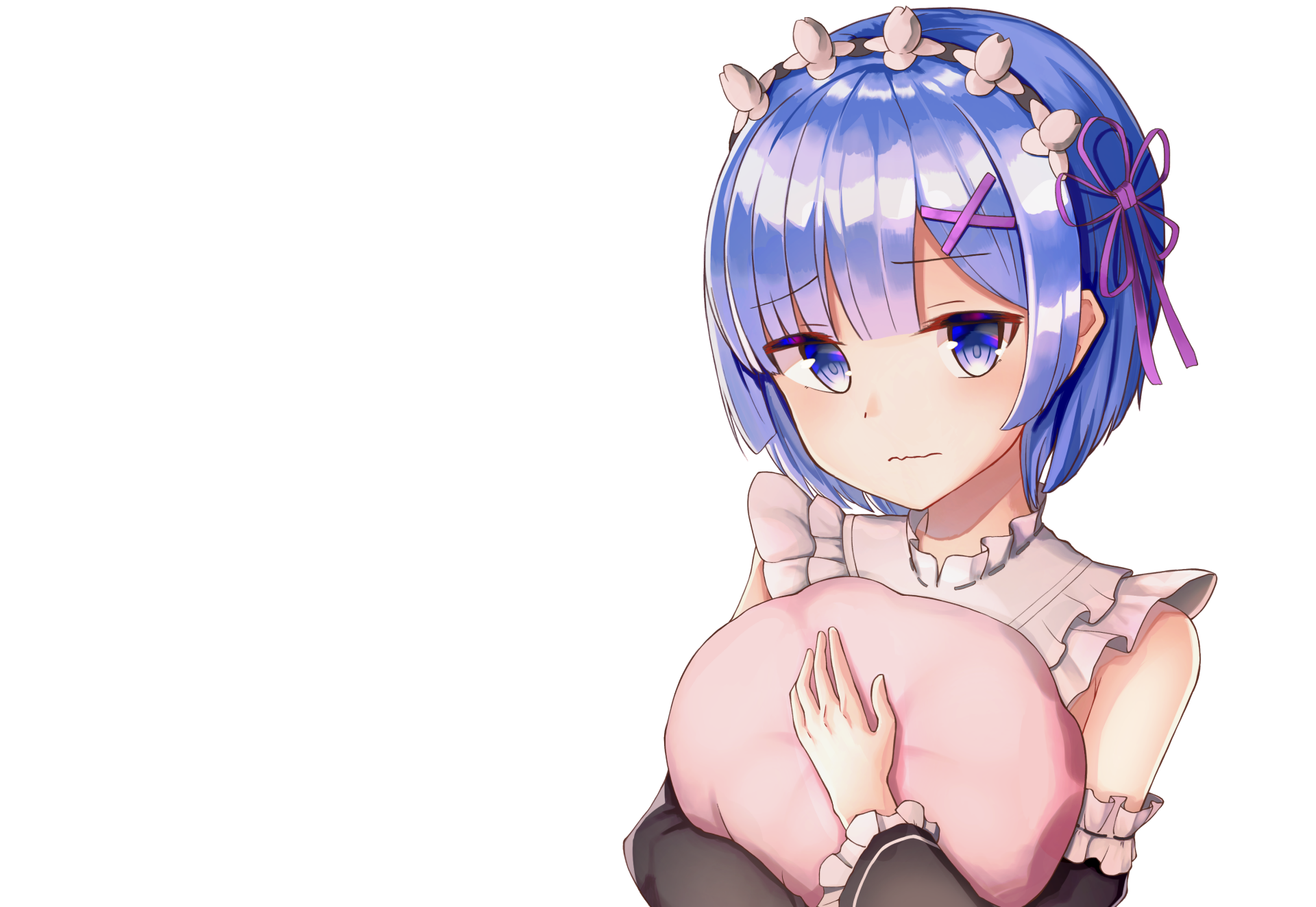 Download Rem (Re:ZERO) Anime Re:Zero - Starting Life In Another World HD Wallpaper by なの