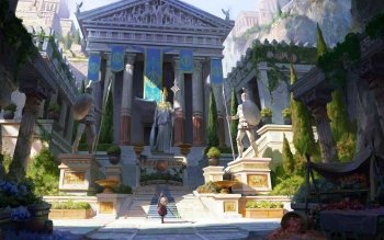 Featured image of post Anime Greek Temple Background