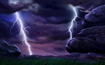Lightning 高清壁纸 桌面背景