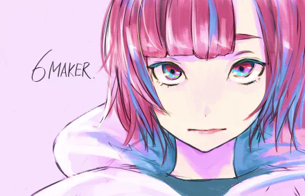 pink hair Anime Original HD Desktop Wallpaper | Background Image