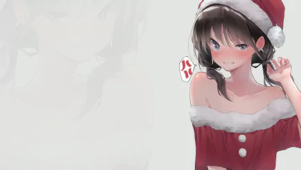  Christmas Anime Girl